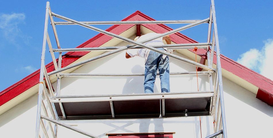 Przygotowanie dachu do malowania